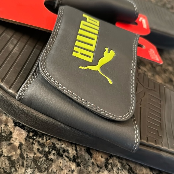 Puma Navy slides NWT 11 - Picture 7 of 8